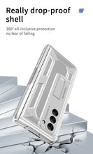 Cargar imagen en el visor de la galería, 360 All Inclusive Samasung Galaxy Z Fold5 Case With Hinge Lid & Kick-stand