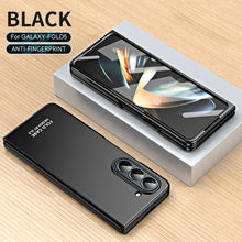 Cargar imagen en el visor de la galería, Anti-fingerprint Electroplating Galaxy Z Fold5 Case with Phone Front Screen Protector