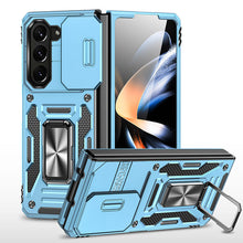 Cargar imagen en el visor de la galería, Samsung Galaxy Z Fold5 Case Armor Heavy Duty Shell Magnetic Car Holder and Lens Slide(Pre-sell)