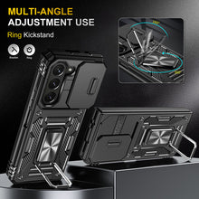 Cargar imagen en el visor de la galería, Samsung Galaxy Z Fold5 Case Armor Heavy Duty Shell Magnetic Car Holder and Lens Slide(Pre-sell)