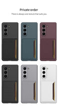 Load image into Gallery viewer, Samsung Galaxy Z Fold5 Case With Card Holder