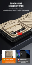 Cargar imagen en el visor de la galería, Ultra Strong Drop Prevention Case For Samsung Galaxy Z Fold5 With Bracket and Front Film Free Stylus