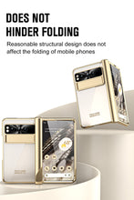 Charger l'image dans la galerie, Google Pixel Fold Case Anti-drop All-inclusive Protection Double Pen Slot Hinge & Screen Protector