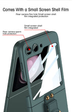 Cargar imagen en el visor de la galería, Ultra-thin Delicate Strap Samsung Flip5 Phone Case Bracket Case