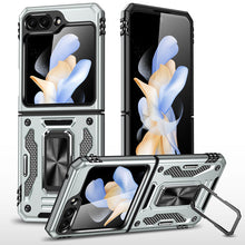Load image into Gallery viewer, Samsung Z Flip 5 Case Metal Ring Car Magnetic Bracket Protective Case