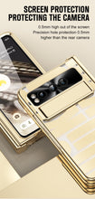 Carregar imagem no visualizador da galeria, Slim Google Pixel Fold Case with Dual Hinge Protective Screen Protector and Hidden Kickstand