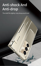 Load image into Gallery viewer, Galaxy Z Fold5 Case with Front Screen Protector & Flat Hinge & Pen Slot With Stylus