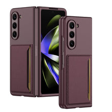 Load image into Gallery viewer, Samsung Galaxy Z Fold5 Case With Card Holder