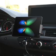 Load image into Gallery viewer, QI Wireless Car Charger For Samsung Galaxy Fold Fold 2 Fold 3 Car Charger Fast Wireless Charging Car Phone Holder