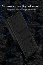 Cargar imagen en el visor de la galería, Heavy duty Armor Magnetic Hinge Cover For Samsung Galaxy Z Fold 3 5G Case Anti-knock Stand Cover For Galaxy Z Fold 3 Funda