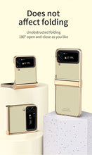 Charger l'image dans la galerie, Hinge Case for Samsung Galaxy Z Flip 4 5G Case Full Protection Plating Transparent