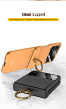 Charger l'image dans la galerie, Magnetic hinges All-included Case For Samsung Galaxy Z Flip 3 5G Back Screen Glass Plastic Hard Cover For Samsung Flip3 Case