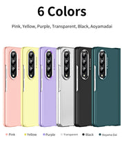 Cargar imagen en el visor de la galería, 2 Pcs Lens Ring for Samsung Z Fold 4 Hinge Case With Pen Slot Add Touch Pen for Galaxy Z Fold 4 5G