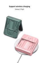 Carregar imagem no visualizador da galeria, Magnetic Armored Camera Slide Cover For Samsung Galaxy Z Flip 3 Case All-included Hinge Plastic Hard For Galaxy Z Flip3 Case