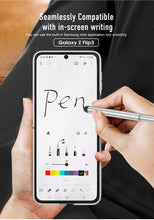 Lade das Bild in den Galerie-Viewer, Ultra-thin With Capacitive Pen Plastic Case For Samsung Galaxy Z Flip 3 5G Screen Protector Hard Cover For Galaxy Flip3 Case