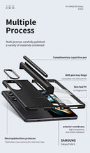 Cargar imagen en el visor de la galería, 2 Pcs Lens Ring for Samsung Z Fold 4 Hinge Case With Pen Slot Add Touch Pen for Galaxy Z Fold 4 5G