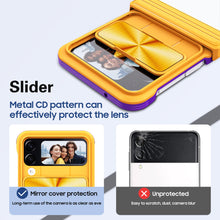 Load image into Gallery viewer, Anti-Slip Clear Acrylic Case for Samsung Galaxy Z Flip4 5G