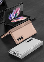 Carregar imagem no visualizador da galeria, Magnetic Hinge Protection Case For Samsung Galaxy Z Fold 3 5G All-included Anti-knock Plastic Cover For Galaxy Z Fold3 Funda