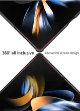 Cargar imagen en el visor de la galería, Airbag Bumper With Glass Frame Cover For Samsung Galaxy Z Fold 4 Case Shockproof Clear Soft Edge Case For Galaxy Z Fold4 5G