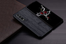 Load image into Gallery viewer, Samsung Galaxy Z Fold4 5G Bamboo Wood Pattern Leather Cover