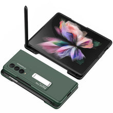 Lade das Bild in den Galerie-Viewer, Ultra-thin Magnetic Stand Case For Samsung Galaxy Z Fold 3 5G With Edge Pen Slot Hard Phone Cover For Samsung Z Fold 3 Case