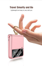 Charger l'image dans la galerie, Magnetic hinges All-included Case For Samsung Galaxy Z Flip 3 5G Back Screen Glass Plastic Hard Cover For Samsung Flip3 Case