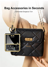 Load image into Gallery viewer, Tempered Glass Ring Case For Samsung Galaxy Z Flip 3 5G Luxury Back Screen Glass Plating Phone Cover For Galaxy Z Flip3 Case