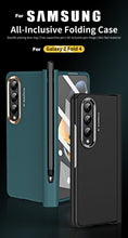 Cargar imagen en el visor de la galería, 2 Pcs Lens Ring for Samsung Z Fold 4 Hinge Case With Pen Slot Add Touch Pen for Galaxy Z Fold 4 5G