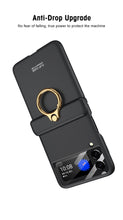 Charger l'image dans la galerie, Magnetic hinges All-included Case For Samsung Galaxy Z Flip 3 5G Back Screen Glass Plastic Hard Cover For Samsung Flip3 Case