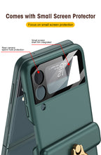 Charger l'image dans la galerie, Magnetic hinges All-included Case For Samsung Galaxy Z Flip 3 5G Back Screen Glass Plastic Hard Cover For Samsung Flip3 Case