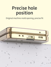 Charger l'image dans la galerie, Hinge Case for Samsung Galaxy Z Flip 4 5G Case Full Protection Plating Transparent