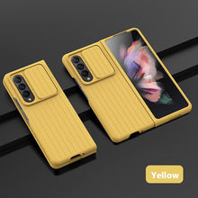 Load image into Gallery viewer, Solid Color Slide Camera Case for Samsung Galaxy Z Fold4 5G