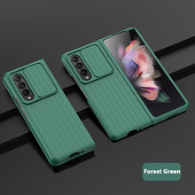 Load image into Gallery viewer, Solid Color Slide Camera Case for Samsung Galaxy Z Fold4 5G