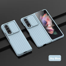 Load image into Gallery viewer, Solid Color Slide Camera Case for Samsung Galaxy Z Fold4 5G