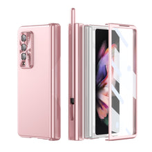 Load image into Gallery viewer, Double Hinges Electroplated Case for Samsung Galaxy Z Fold4 5G with Stylus