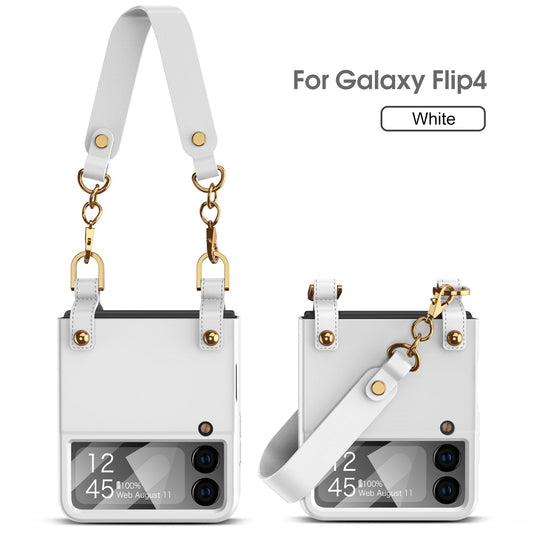 Handbag Style Samsung Galaxy Z Flip4 5G Case With Wristband