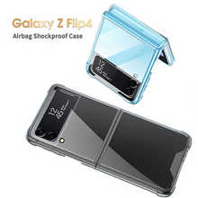 Load image into Gallery viewer, Samsung Galaxy Z Flip 4 5G Case Airbag Corner Hard Silicone Cover