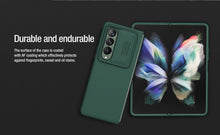 Load image into Gallery viewer, Liquid Silicone Samsung Galaxy Z Fold4 5G Case With Camera Lens Protector