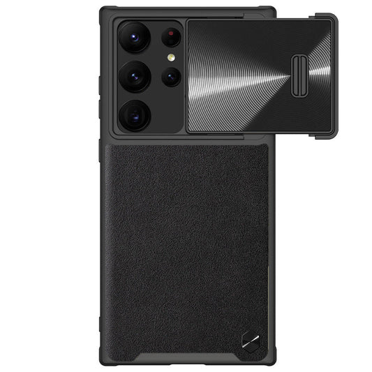 CamShield Leather Case for Samsung Galaxy S23 Galaxy S23 Plus Galaxy S23 Ultra