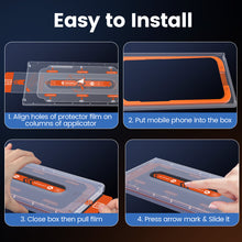 Cargar imagen en el visor de la galería, Easy-install Screen Protector for Samsung S22/S22+ Glass Screen Protector with Auto-fit Box
