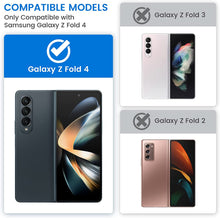 Load image into Gallery viewer, Magnetic Cardholder Electroplated Case For Samsung Galaxy Z Fold4 5G W23 With Front Film & S Pen Slot