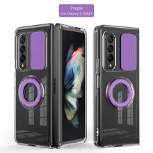 Carregar imagem no visualizador da galeria, Transparent Push Pull Camera  Protector Case for SaMsung z fold3 5G Clear Case For  samsung galaxy z Fold3 5G