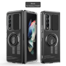 Carregar imagem no visualizador da galeria, Transparent Push Pull Camera  Protector Case for SaMsung z fold3 5G Clear Case For  samsung galaxy z Fold3 5G