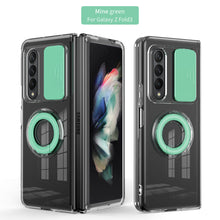 Carregar imagem no visualizador da galeria, Transparent Push Pull Camera  Protector Case for SaMsung z fold3 5G Clear Case For  samsung galaxy z Fold3 5G