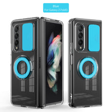 Carregar imagem no visualizador da galeria, Transparent Push Pull Camera  Protector Case for SaMsung z fold3 5G Clear Case For  samsung galaxy z Fold3 5G