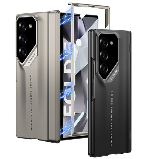 Magnetic Hinge Shockproof Phone Case With Screen Protector For Galaxy Z Fold 7/6/5/4