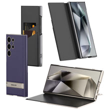 Carregar imagem no visualizador da galeria, Luxury Leather Cardholder Case With Stand For Samsung S24Ultra S23Ultra
