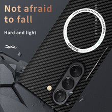 Lade das Bild in den Galerie-Viewer, Luxurious Carbon Fiber Shockproof Galaxy Z Fold Phone Case
