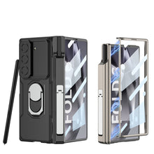 Load image into Gallery viewer, Magnetic Armor Lens Protective Shockproof Phone Case With Screen Protector For Galaxy Z Fold6
