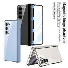 Load image into Gallery viewer, Transparent Magnetic Hinge Shockproof Phone Case With Screen Protector For Samsung Galaxy Z Fold6
